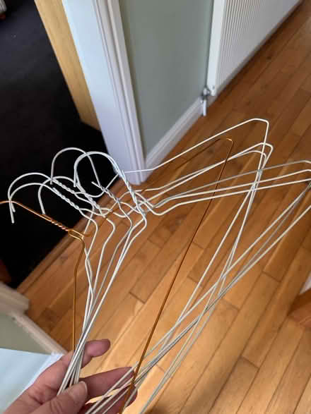 Photo of free 7x wire coathangers (Cheadle Hulme SK8) #1