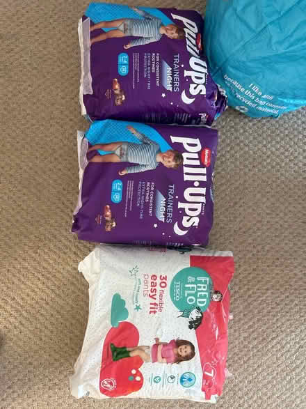 Photo of free Night time nappies (RG10 - near Twyford rail) #1