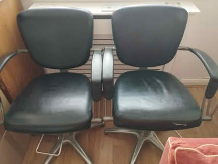 Photo of free Pair of Barbers chairs (Hastings TN38) #1
