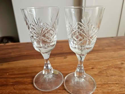 Photo of free 2 Crystal glasses (Chesham HP5) #1