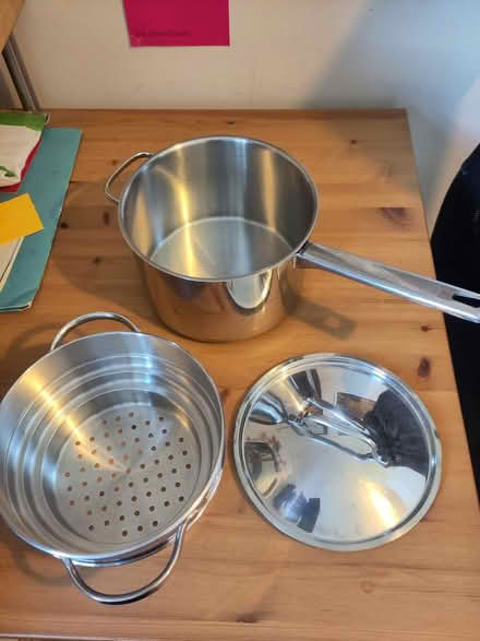 Photo of free Saucepan and steamer (Bexhill old town, TN40) #1