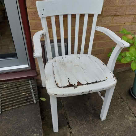 Photo of free Wooden carver chair in need of restoration (Fords Farm RG31) #1