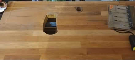 Photo of free Bathroom cabinet storage solid oak (Purleyway croydon) #3