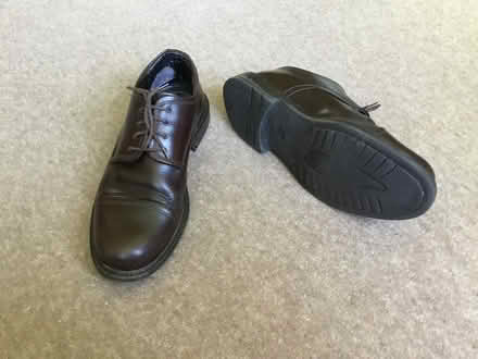 Photo of free Brown men’s leather shoes size 42, UK size 8 (Fairfield Park) #1