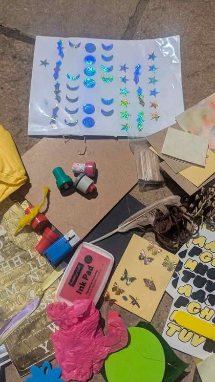 Photo of free Craft Bits, Card Making, Stickers (DA2) #1