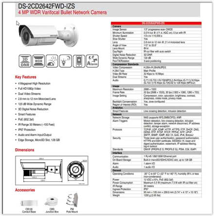 Photo of free HIKVision exterior security camera (Little Chalfont HP6) #2