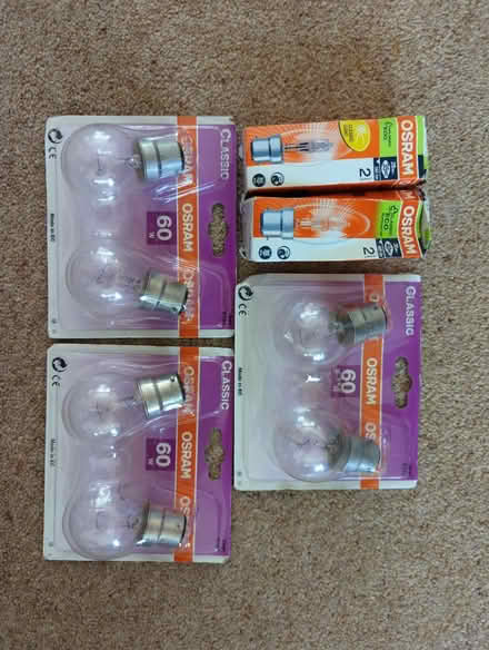 Photo of free 60w and candle bulbs (Grove Vale B43) #1