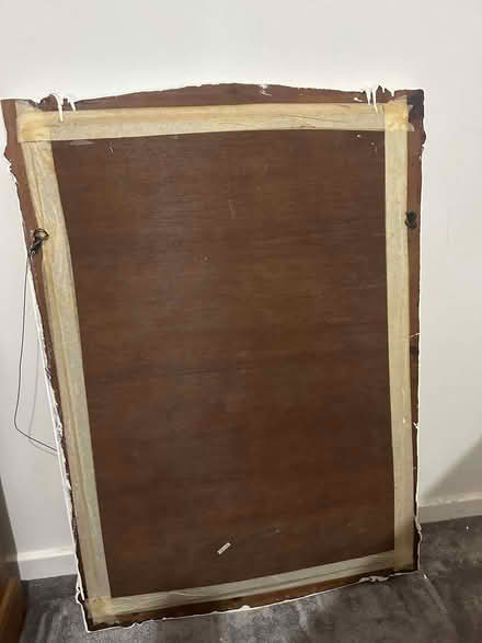 Photo of free Painted wooden mirror (Cheshunt EN8) #2