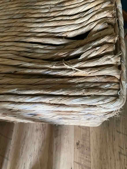 Photo of free 2 woven sea grass blanket boxes (Stannington S6) #3