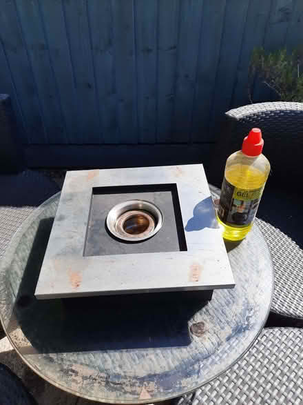 Photo of free Table top gel fire pit with fuel (Butetown CF10) #2