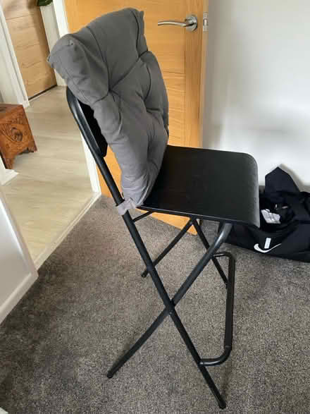 Photo of free Tall wooden stool (Prenton CH43) #2