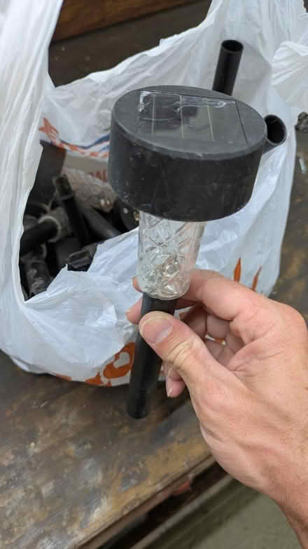 Photo of free Walkway/patio solar lights (Spring Branch West) #2