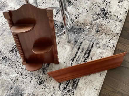Photo of free Wooden Disolay Shelves (Creditview and Britannia) #1