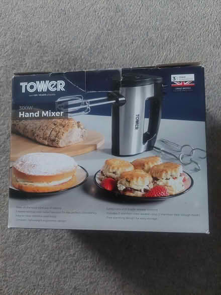 Photo of free Electric hand mixer (Warwick CV34) #1