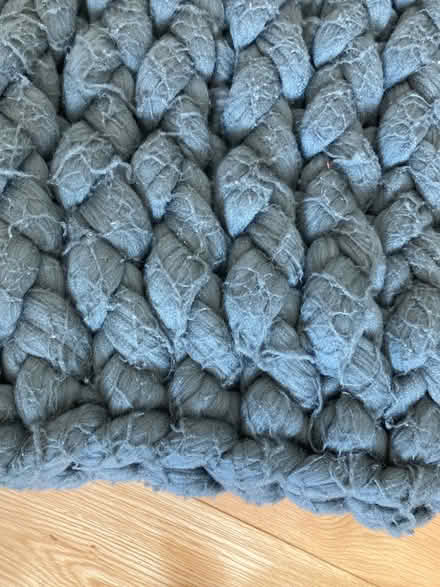 Photo of free Wool hand woven blanket (Southfields SW18) #2