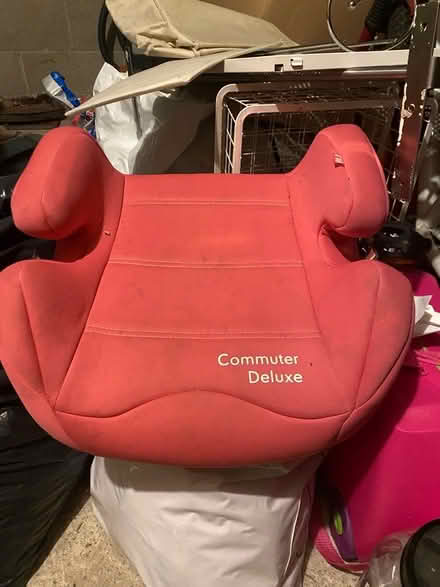 Photo of free Car booster seat. Removable cover (Bakewell DE45) #1