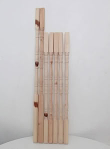 Photo of free 7 x Pine 'Tulip' Stair Spindles (E5) #2
