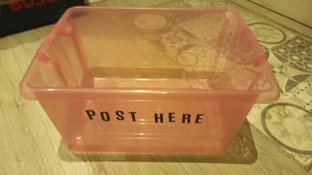Photo of free Plastic storage box (Hove New Church Road) #1