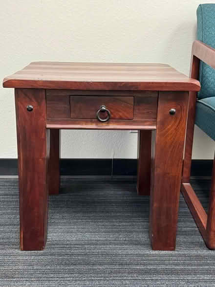 Photo of free Beautiful End Tables & Console (Fountain Vly, Heil & Bushard) #2