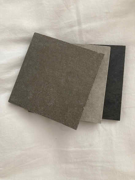 Photo of free Gradient 3 x Grey tile samples 10x10cm (Southfields SW18) #1