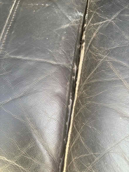 Photo of free Black leather settees (Gedling NG4) #2