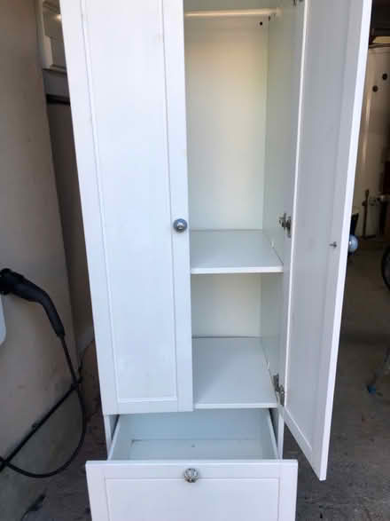 Photo of free White ikea wardrobe (Reigate) #2