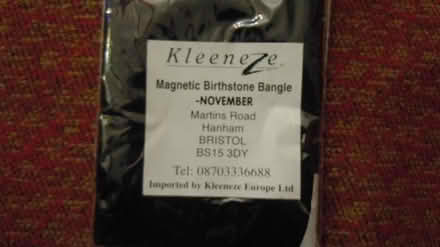 Photo of free lock seals, shoe pad, magnet bangle (langport) #3