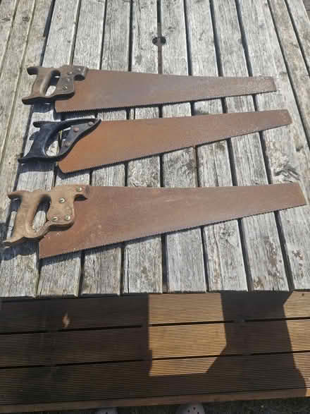 Photo of free 3 saws (Holywell CH8) #1