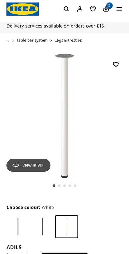 Photo of Adils IKEA Table Leg/s (Caton LA2) #1