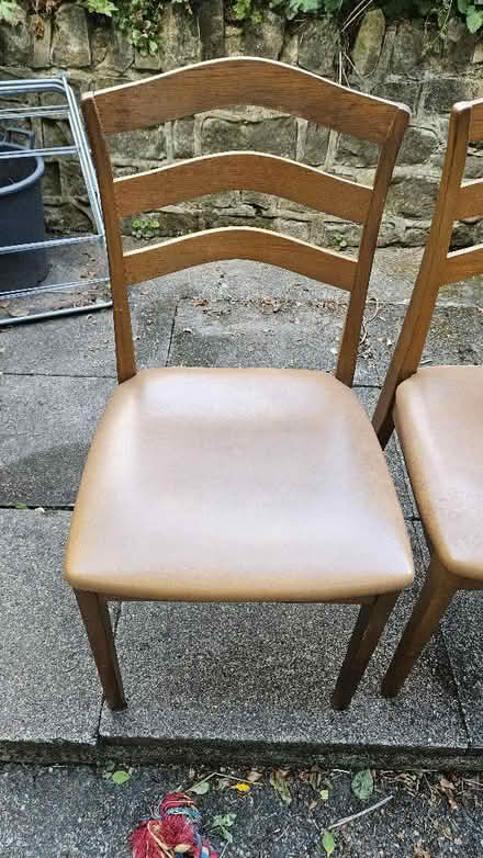 Photo of free Dining chairs x2 (Belper DE56) #1