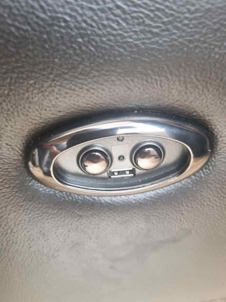 Photo of free Leather reclining electric sofa (Saltney) #2