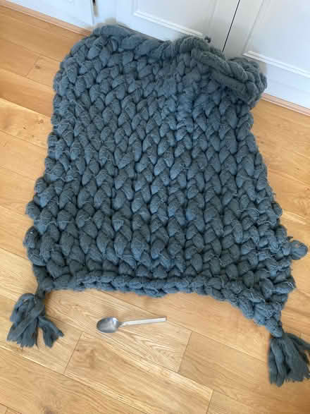 Photo of free Wool hand woven blanket (Southfields SW18) #1