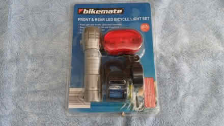 Photo of free Bicycle light set - front and rear LED (Wilmslow SK9) #1