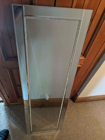 Photo of free Aria Diamante Dress Mirror 129x40cm (Braithwaite CA12) #1