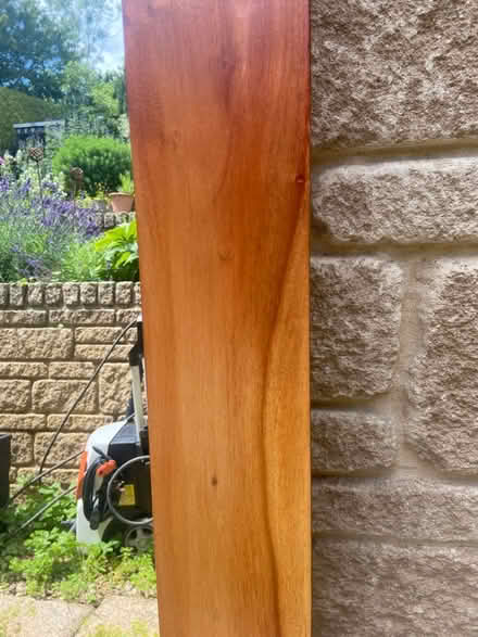 Photo of free Mirror in hardwood frame. (Bloomfield) #2