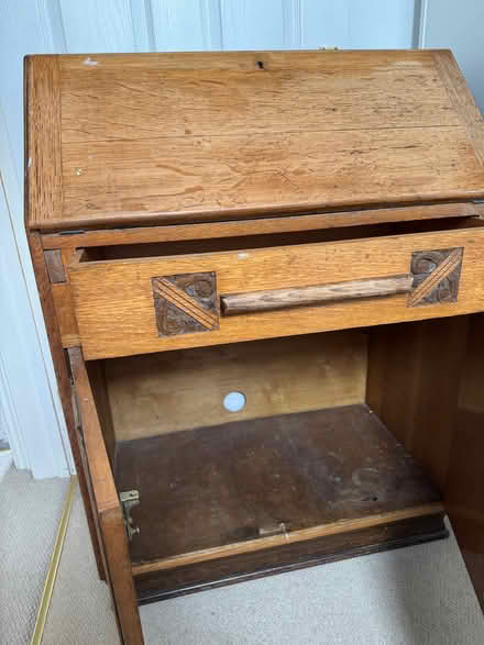 Photo of free Bureau/cupboard desk (Aston OX18) #3