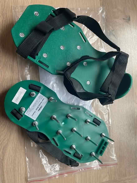 Photo of free Lawn aerator shoes, brand new (Headingley LS6) #1