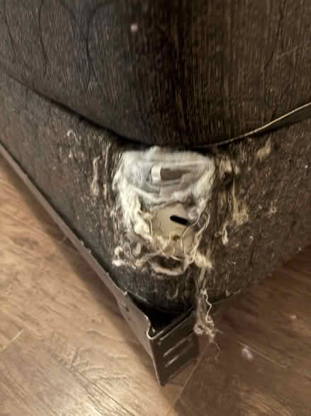 Photo of free Full size bed with metal fram (South valley) #3