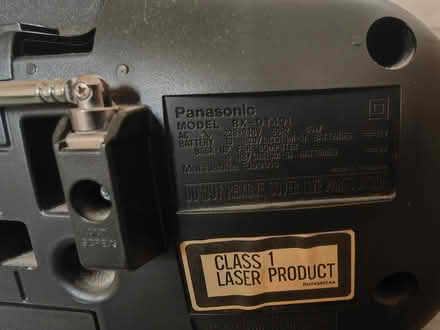 Photo of free CD Cassette Radio Player (Brechin DD9) #3