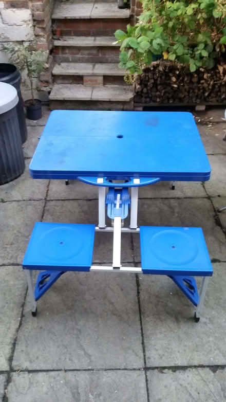 Photo of free Folding picnic table: please read the description (Whitehawk BN2) #2