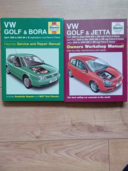 Photo of free VW Golf Haynes manuals (Chiseldon SN4) #1
