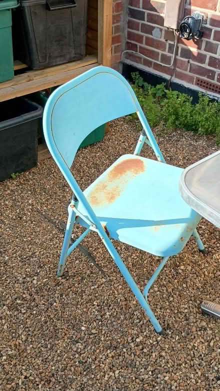 Photo of free Table and 2 chairs (Br7) #1