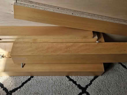 Photo of free Large wooden dining table (Hackenthorpe S12) #1