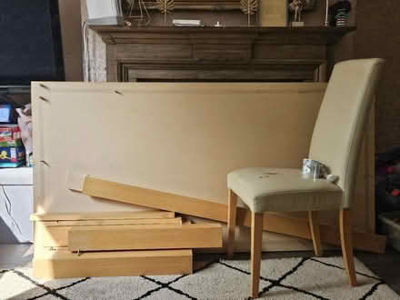 Photo of free Large wooden dining table (Hackenthorpe S12) #2