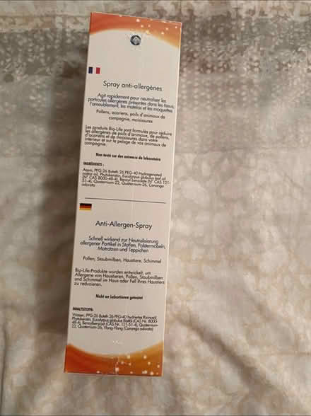 Photo of free Home allergen spray (Tooting SW17) #2