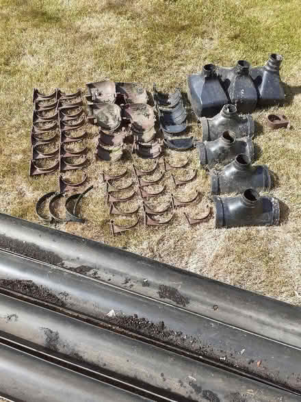 Photo of free 112mm guttering /fixings (Welwyn AL6) #2