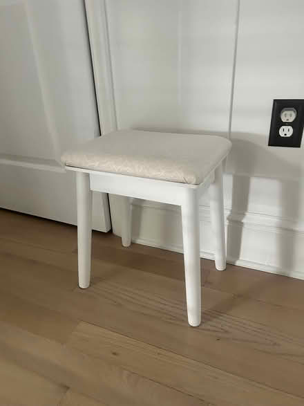 Photo of free Small Vanity Stool (Petworth) #1