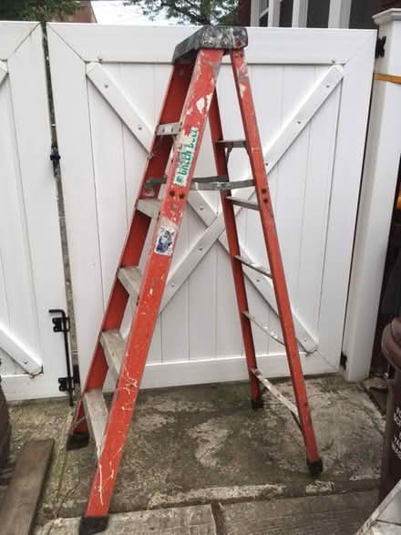 Photo of free 6Ft A-frame fiberglass ladder (Bronx) #1