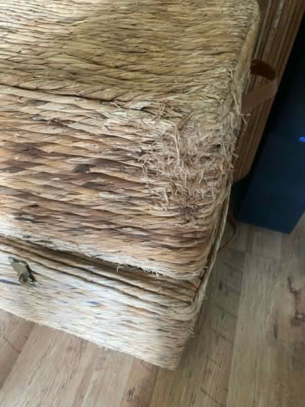 Photo of free 2 woven sea grass blanket boxes (Stannington S6) #2