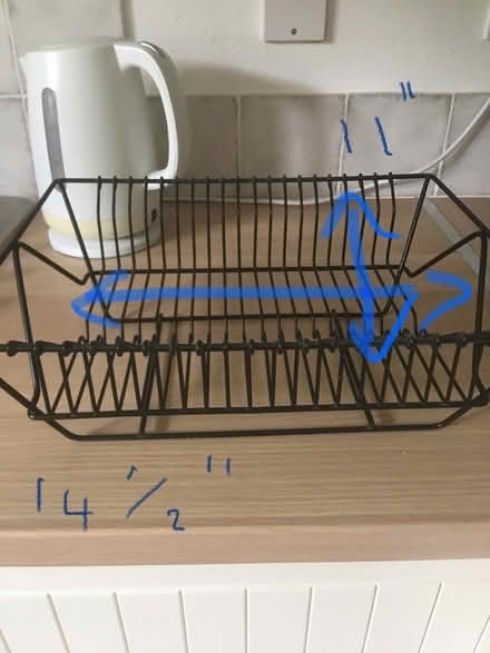 Photo of free IKEA metal dish drainer (Bradwell MK13) #1